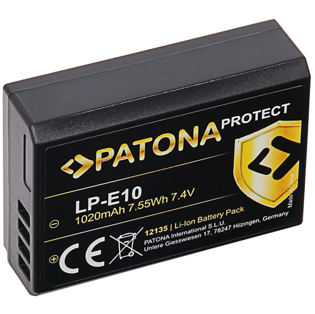 Akumulator Patona PROTECT zamiennik do Canon LP-E10 LPE10 EOS1100D EOS 1100D