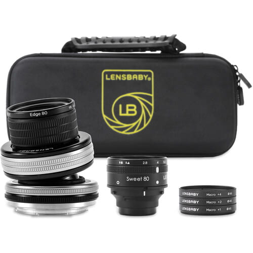 Zestaw Lensbaby Optic Swap Macro Collection do Nikon F