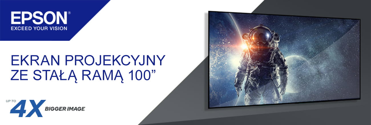 Ekran projekcyjny Epson LASER TV 100" SCREEN - ELPS35