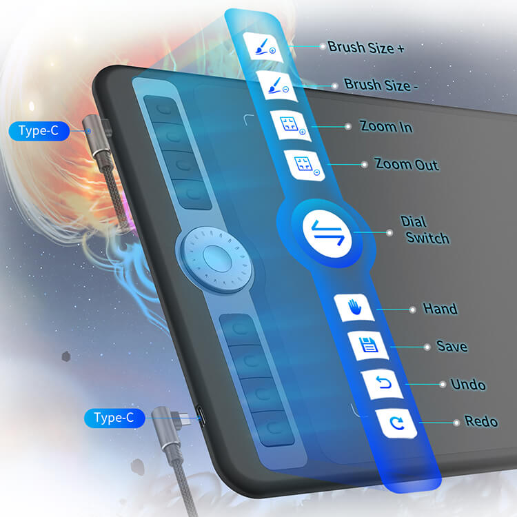 tablet graficzny bosto t1060