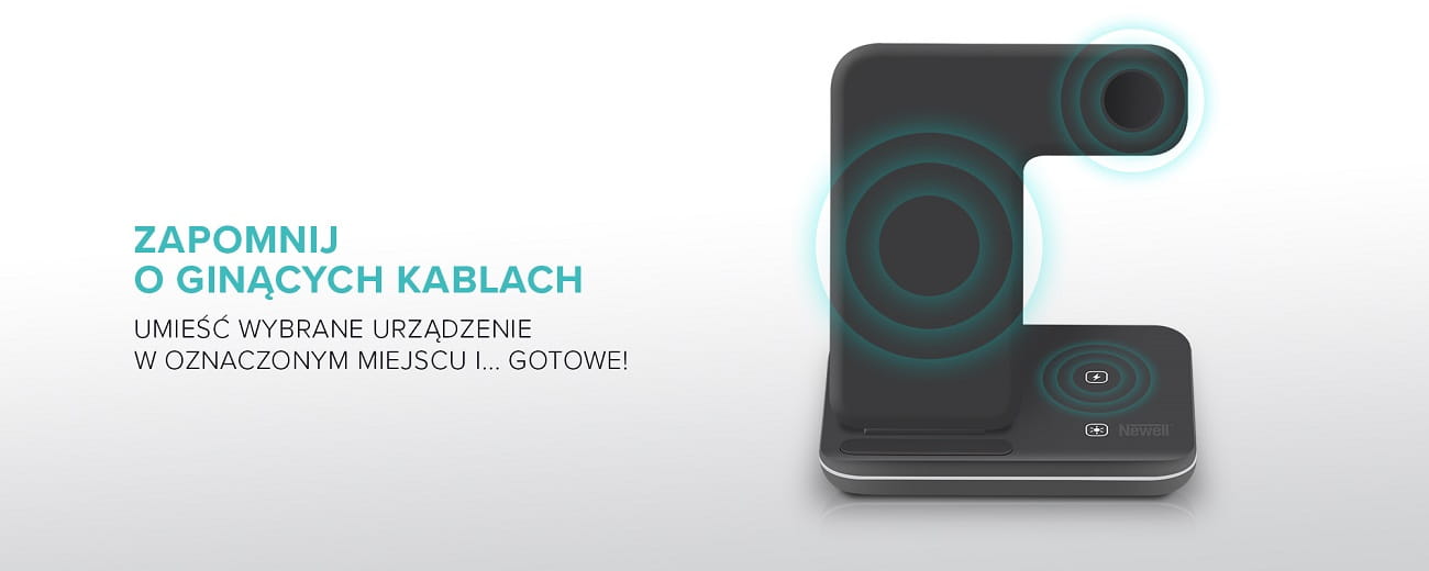ładowarka indukcyjna newell induone n-gy-z5a do 3 urządzeń mobilnych 
