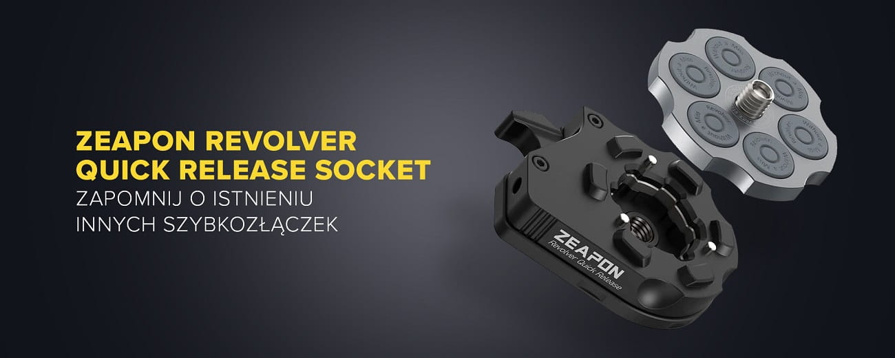 uchwyt szybkiego montażu zeapon revolver quick release
