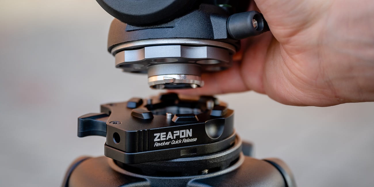 uchwyt szybkiego montażu zeapon revolver quick release