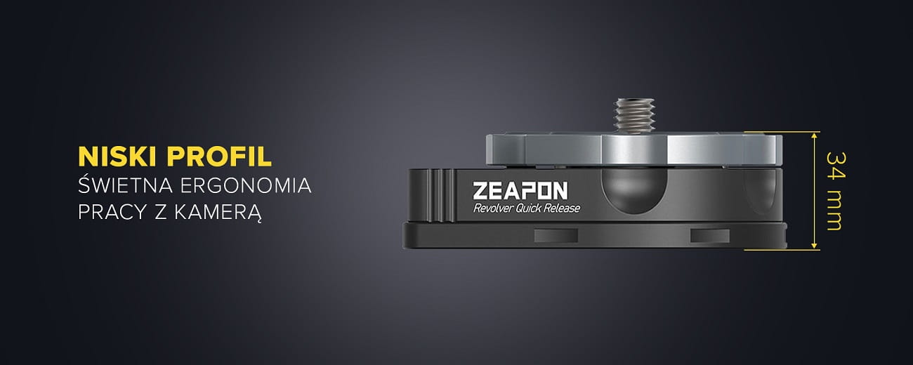 uchwyt szybkiego montażu zeapon revolver quick release