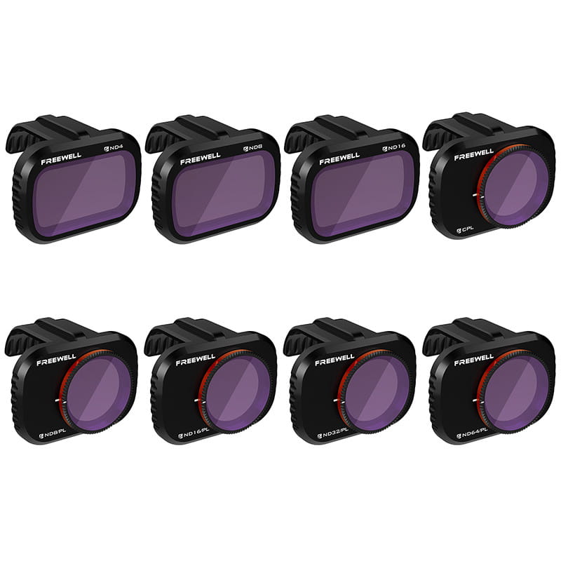 Zestaw ośmiu filtrów do Mavic Mini / DJI Mini 2 Freewell ALL DAY