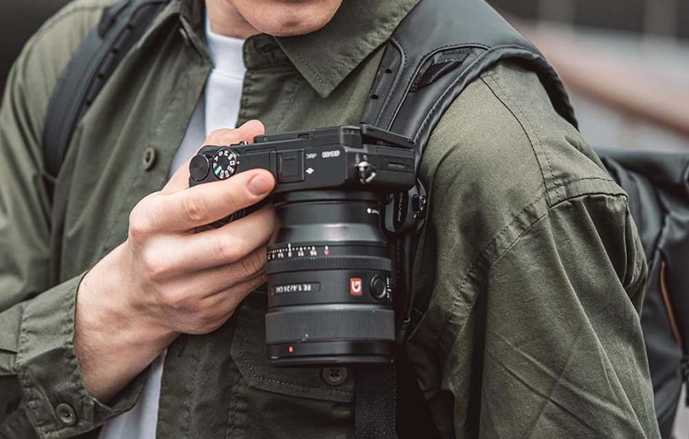 mocowanie pgytech beetle camera clip do aparatów cyfrowych