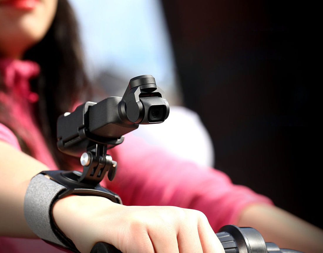 mocowanie na nadgarstek i dłoń pgytech do dji osmo pocket