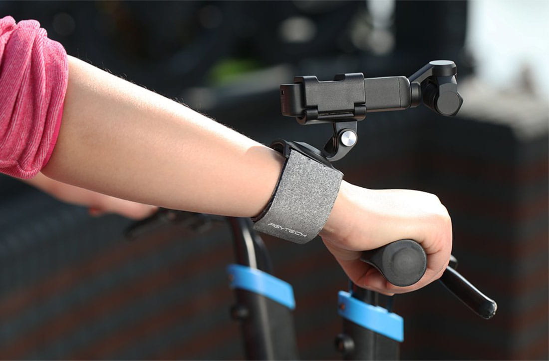 mocowanie na nadgarstek i dłoń pgytech do dji osmo pocket