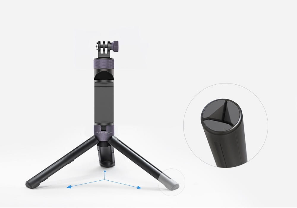 uchwyt / statyw pgytech do dji osmo pocket / pocket 2 i kamer sportowych