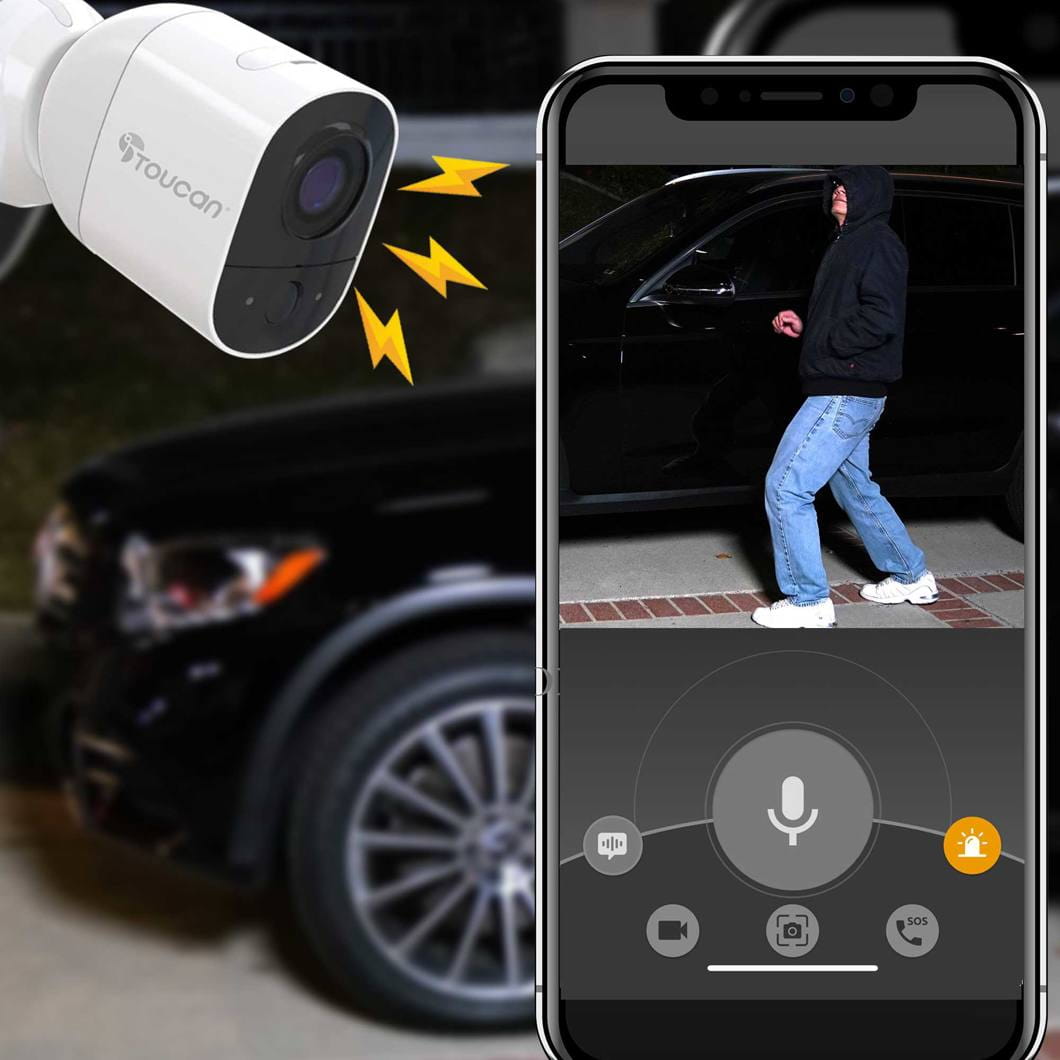 Bezprzewodowa kamera zewnętrzna Toucan Wireless Outdoor Camera