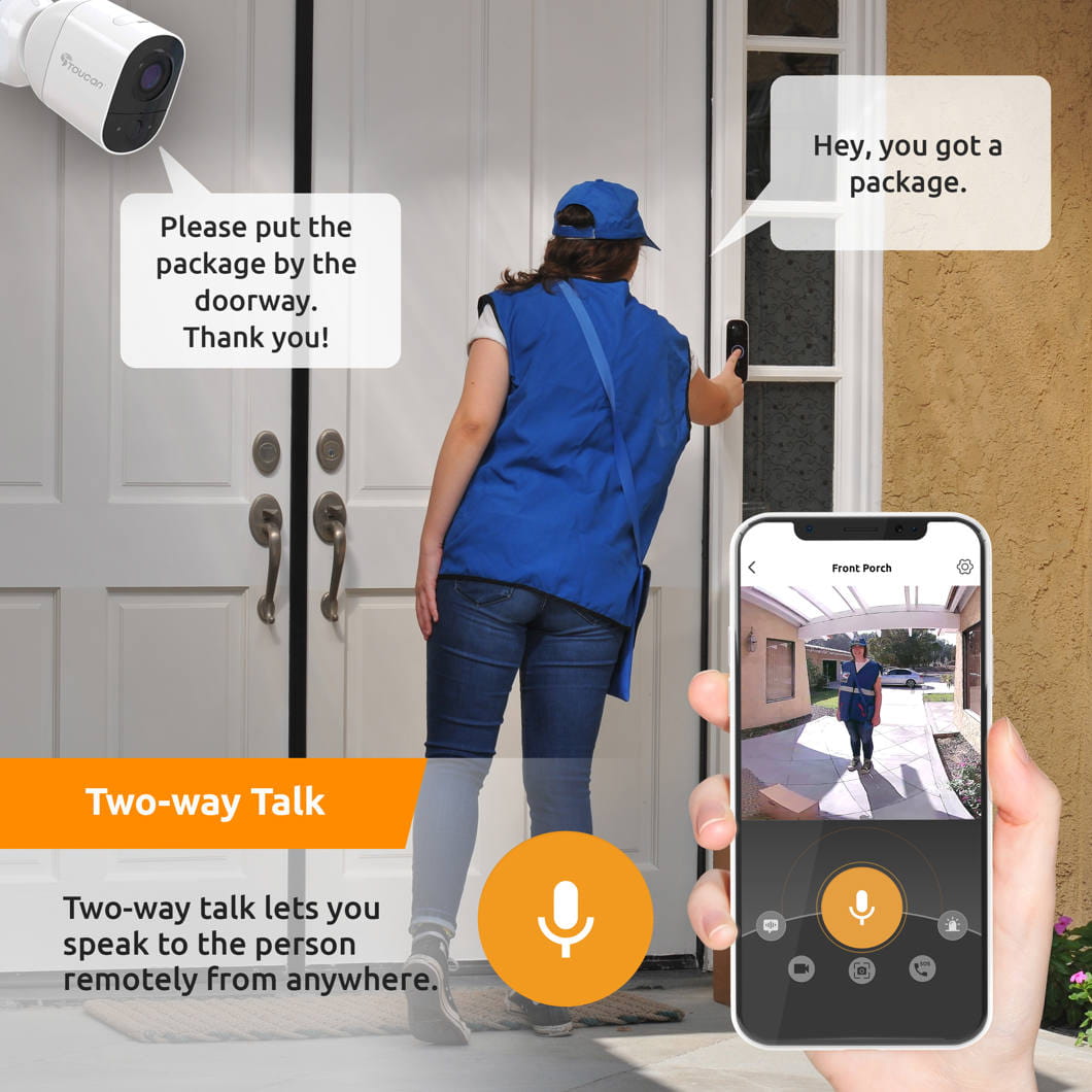 Bezprzewodowa kamera zewnętrzna Toucan Wireless Outdoor Camera