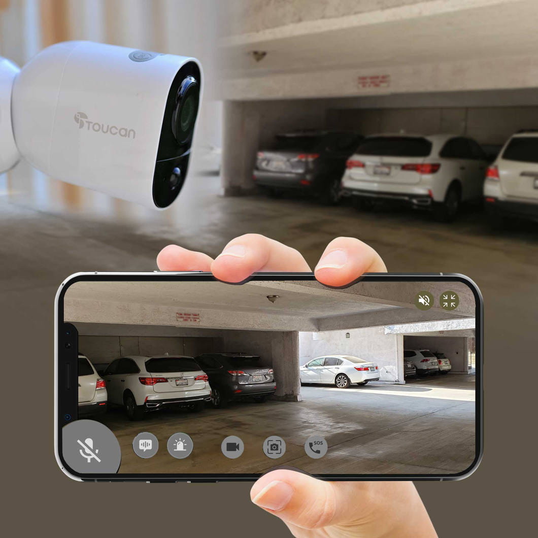Bezprzewodowa kamera zewnętrzna Toucan Wireless Outdoor Camera