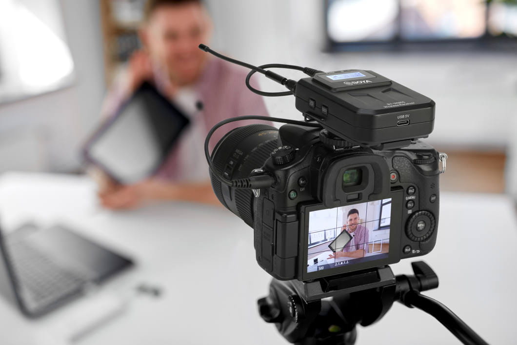 Bezprzewodowy zestaw audio Boya BY-WM6S / UHF Wireless Microphone System
