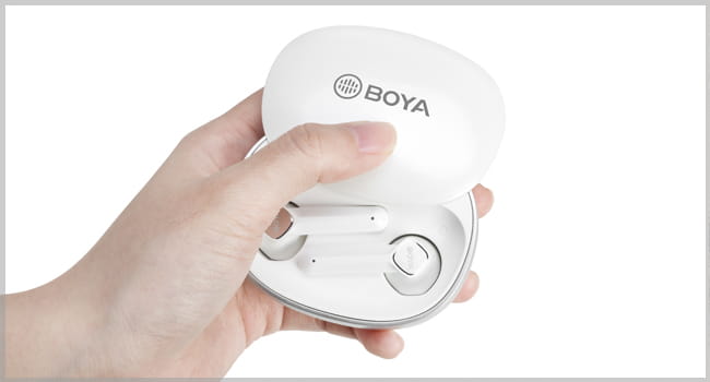 Słuchawki bezprzewodowe Boya BY-AP100-W / True Wireless In-Ear Earbuds (White)