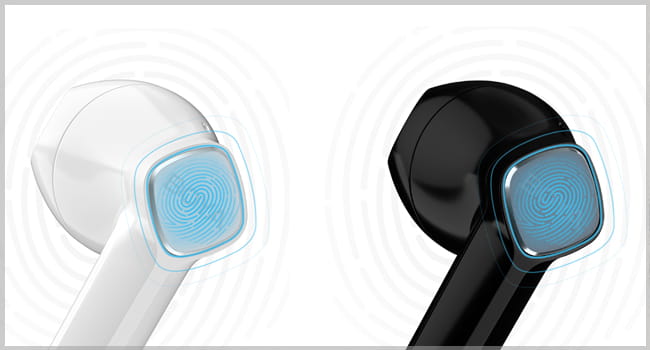 Słuchawki bezprzewodowe Boya BY-AP100-W / True Wireless In-Ear Earbuds (White)