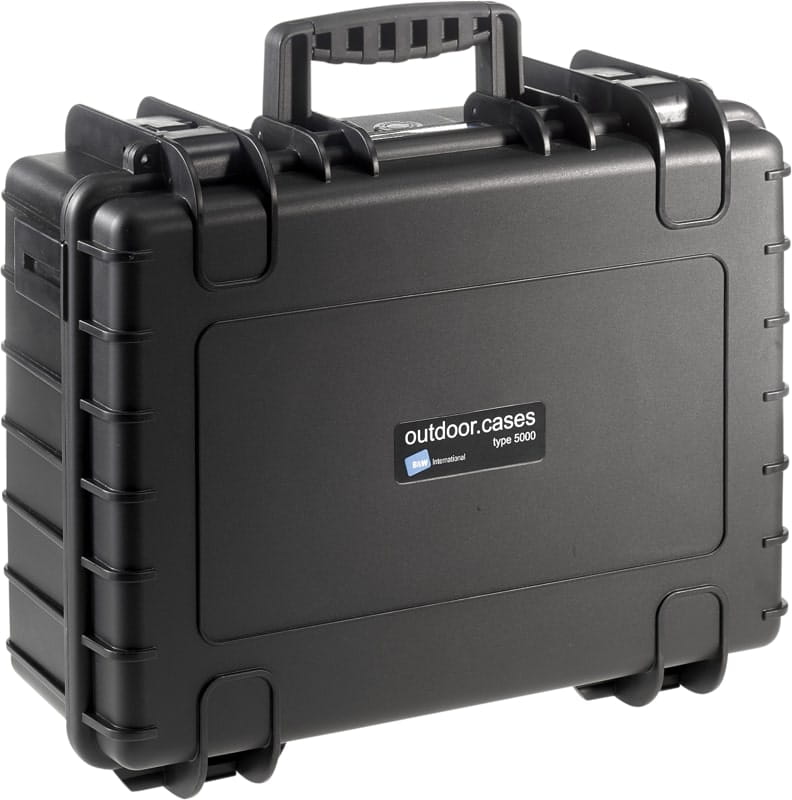 Walizka B&W Outdoor Cases Typ 5000 bez wypełnienia (Czarna)