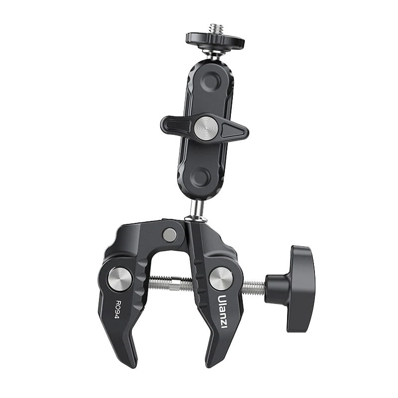uchwyt ulanzi r094 crab clamp z ramieniem magic arm 1/4’’