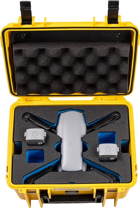 Walizka B&W Outdoor Cases Typ 2000 do drona Autel Evo Nano / Nano+ (Żółta)