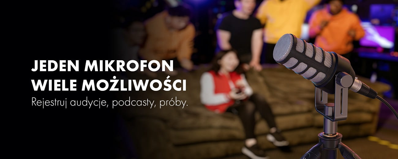 mikrofon pojemnościowy saramonic sr-bv1 do podcastów