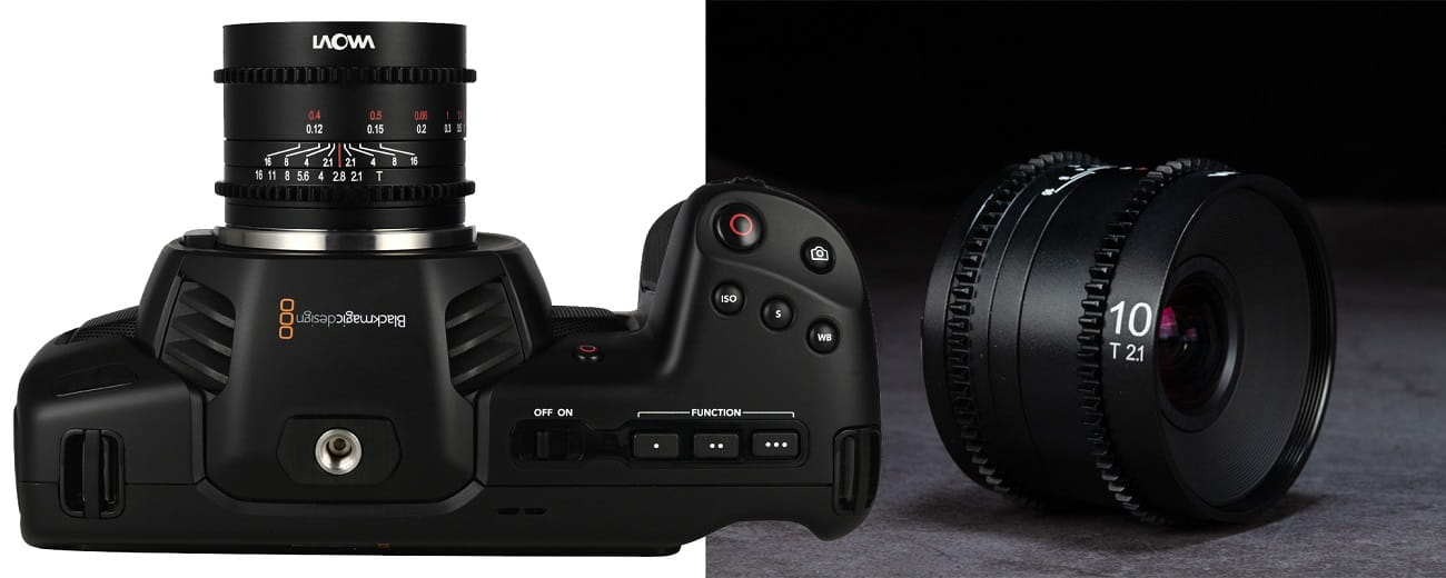 zestaw obiektywów venus optics cine prime wide