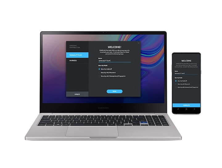 Dysk SSD Samsung T7 Portable USB 3.2 Gen.2 1TB Szary