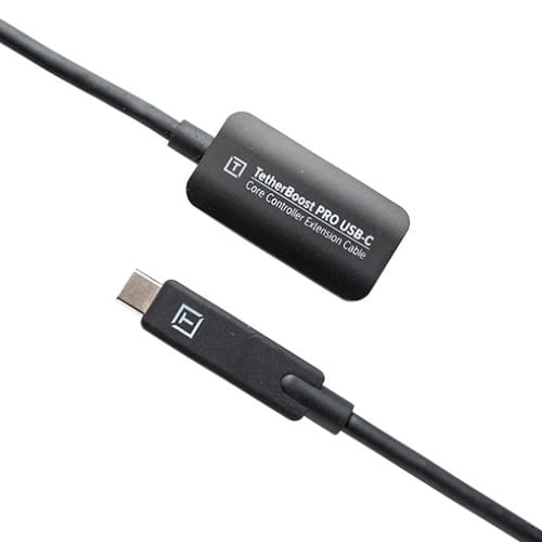 kabel przedłużający tether tools boost pro usb-c core black