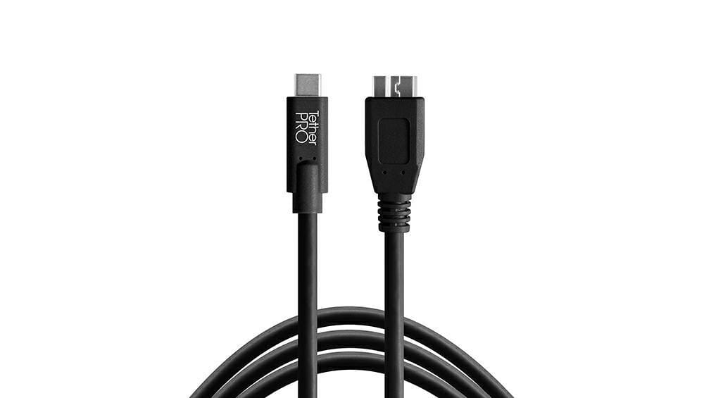 kabel tether tools pro usb-c micro-b 4,6m 
