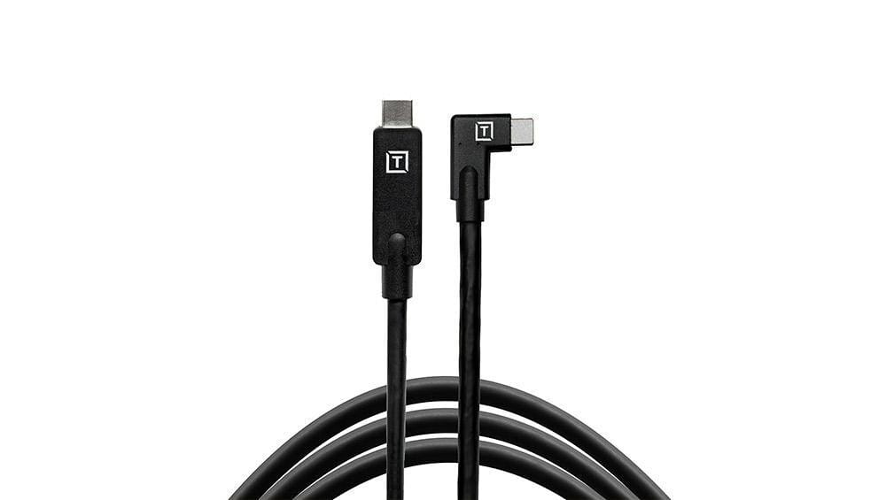 kabel tether tools pro usb-c right angle black