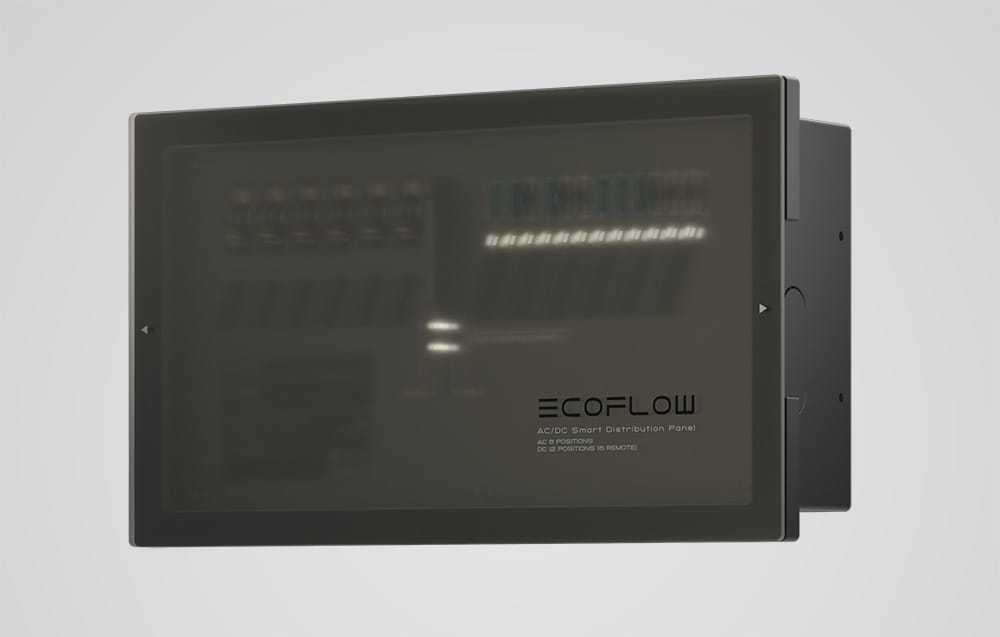 Zestaw Ecoflow HUB + przewody + Panel dystrybucyjny