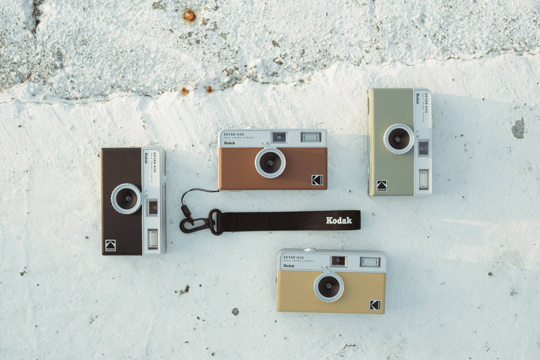 Aparat Kodak EKTAR H35 Film Camera Sage