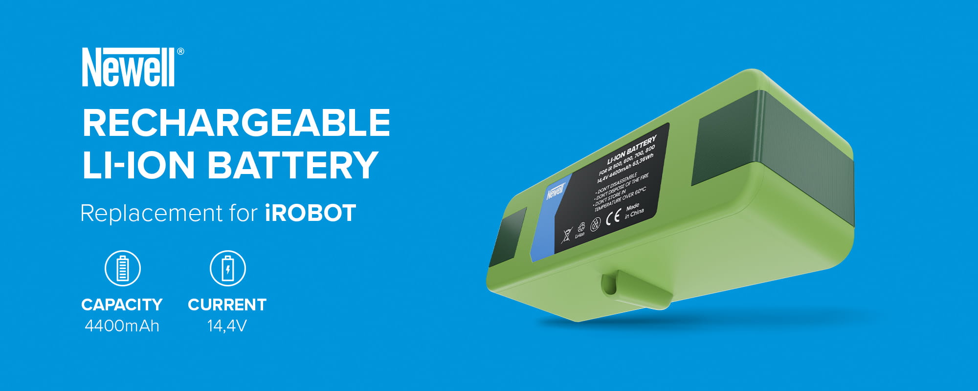 Akumulator Newell zamiennik IRB5678VX do iRobot