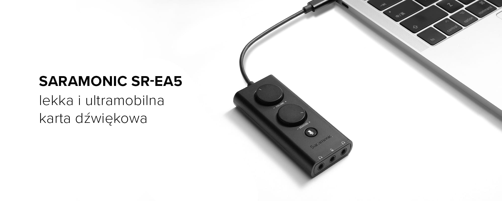 Karta dźwiękowa Saramonic SR-EA5 - 3x mini Jack / USB-C/A