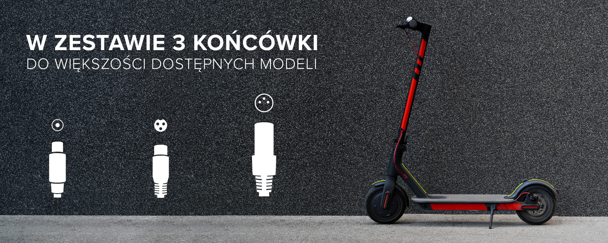 Ładowarka Newell do hulajnóg elektrycznych Multi Set