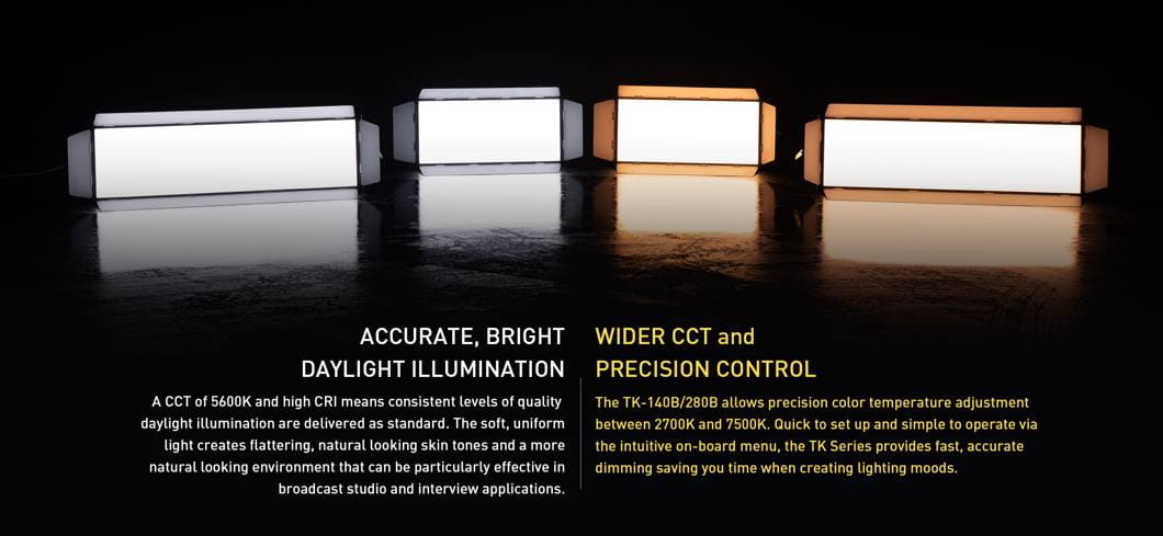 Panel LED Nanlux TK 140B Bi-color soft panel