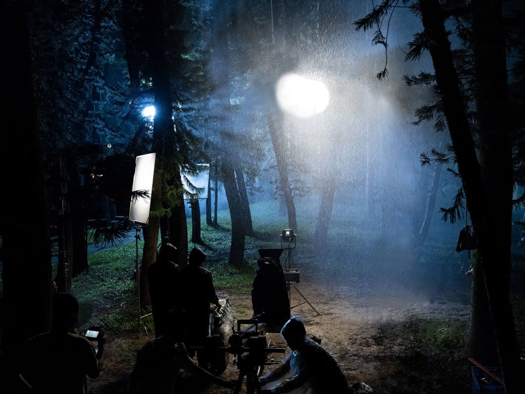 Lampa Nanlux Evoke 1200B z soczewką Fresnela FL-35YK i walizką