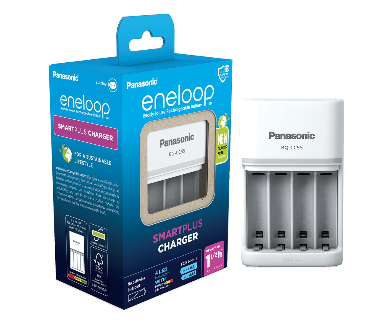 ładowarka panasonic bq-cc55