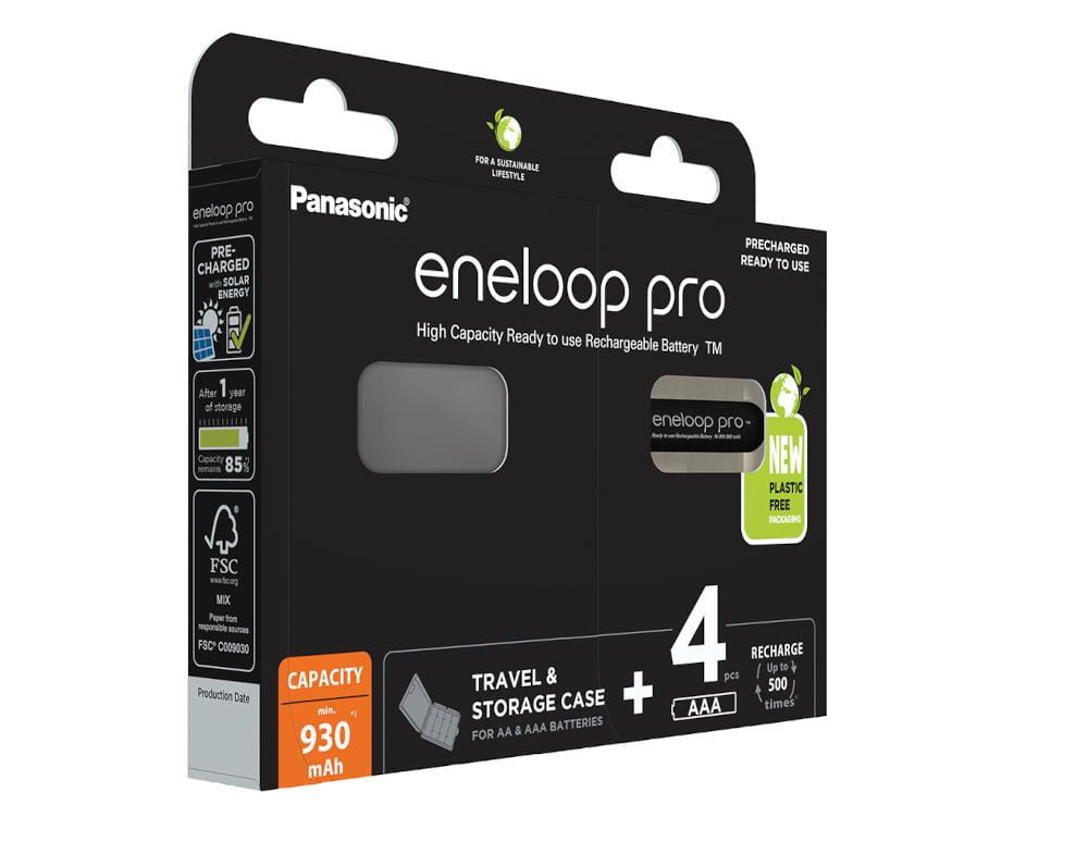 panasonic eneloop pro r03/aaa 930mah 4 szt blister + box