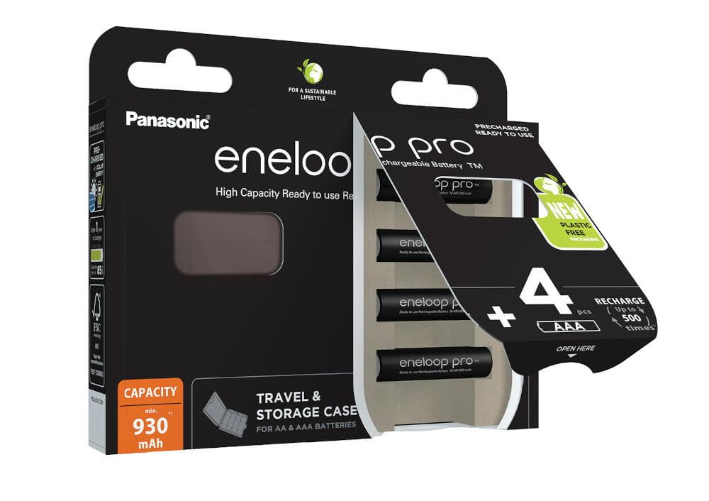 panasonic eneloop pro r03/aaa 930mah 4 szt blister + box