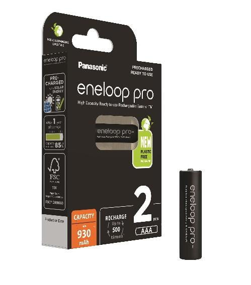baterie panasonic eneloop pro aaa 930mah 2 szt