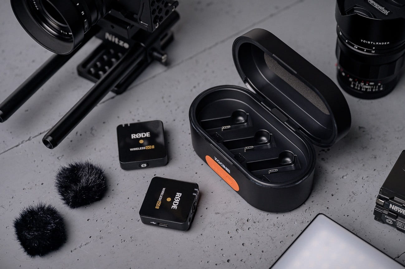 ładowarka trójkanałowa zgcine zg-r30 do wireless go