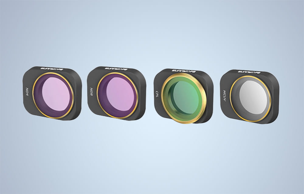 Zestaw 4 filtrów UV+CPL+ND4+ND8 Sunnylife do DJI Mini 3 Pro (MM3-FI418)