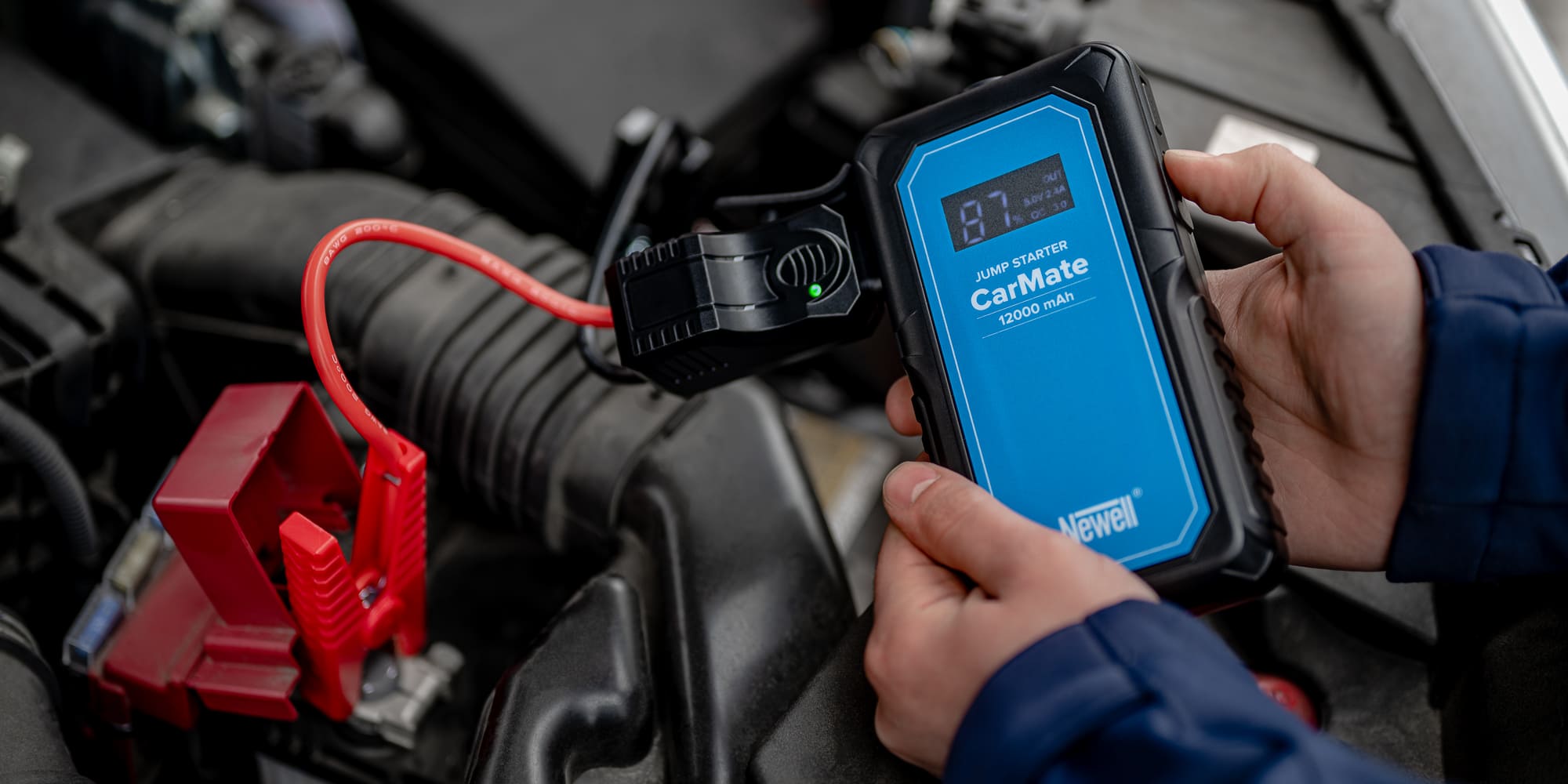 Urządzenie rozruchowe Newell CarMate - 12000 mAh