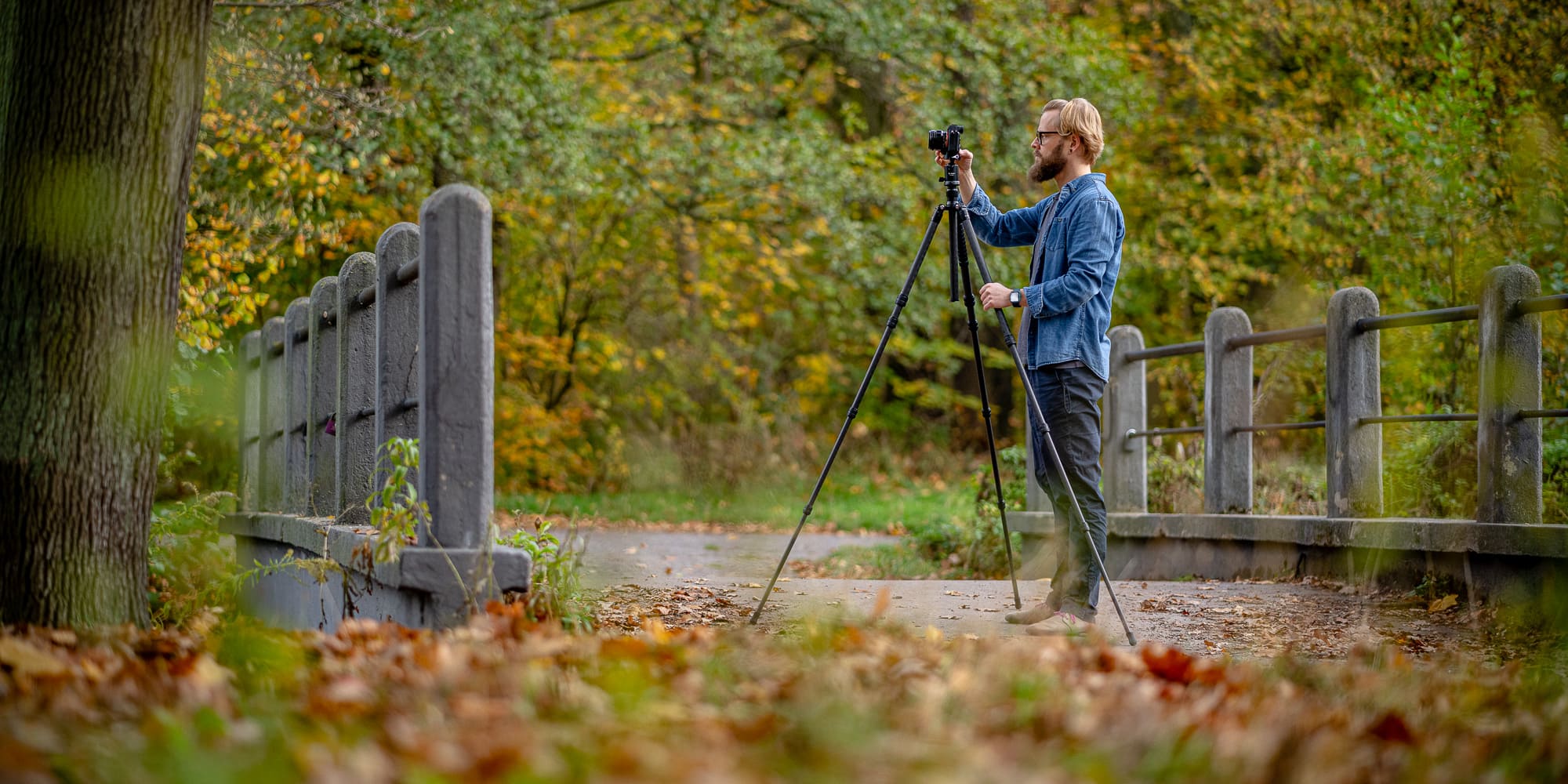 Statyw Fotopro X-65C z głowicą kulową FPH-62R - czarny