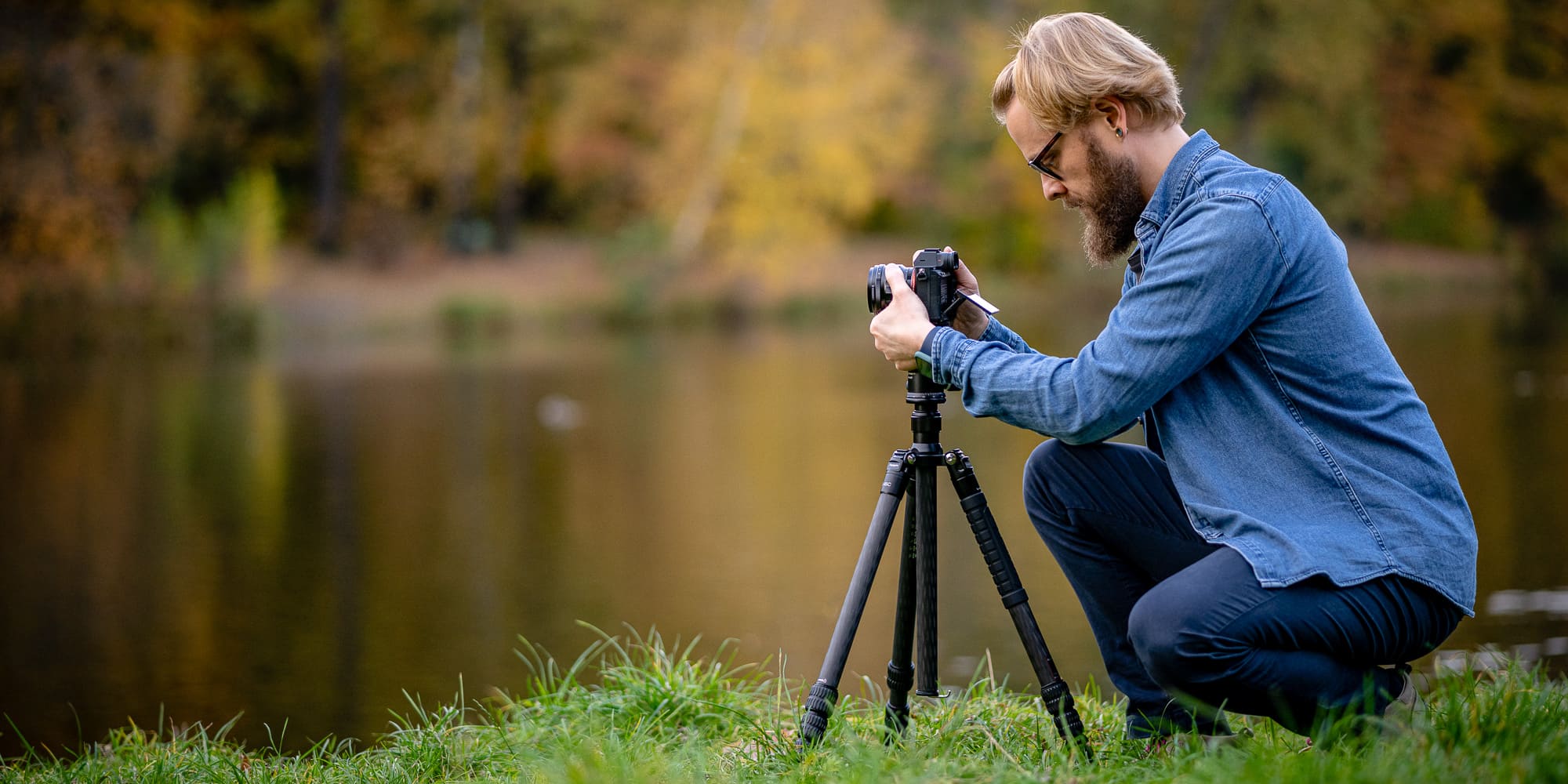 Statyw Fotopro X-65C z głowicą kulową FPH-62R - czarny