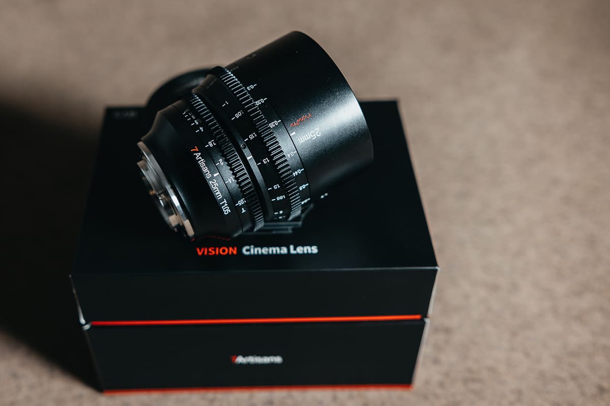 Obiektyw 7Artisans Vision 25mm T1.05 Canon EOS-R