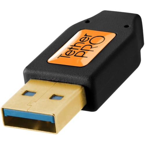 Kabel Tether Tools TetherPro USB 3.0 do Micro-B Right Angle 30cm czarny