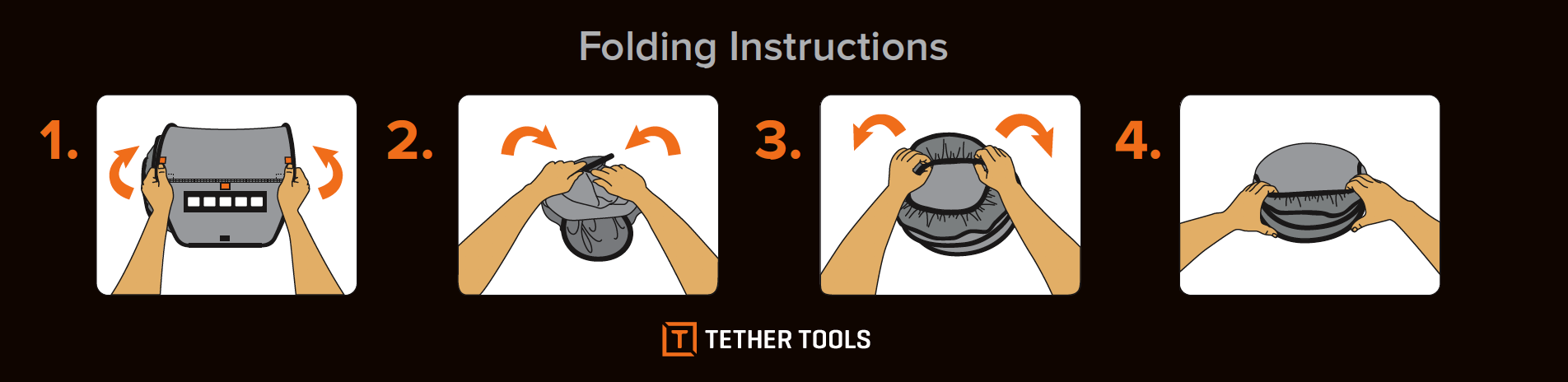 Tether Tools Aero Osłona przeciwsłoneczna ze zintegrowanym systemem SecureStrap