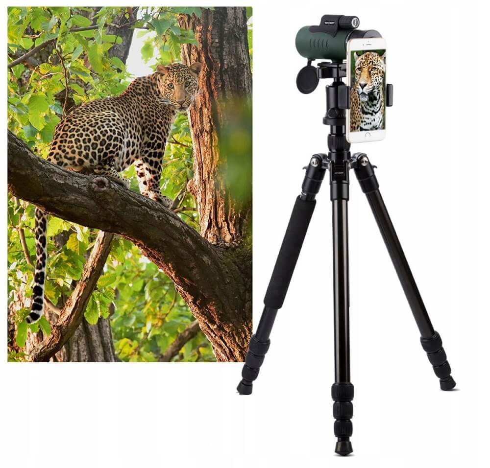 monokular luneta k&f 12x 50mm 12x50 bak-4 fmc