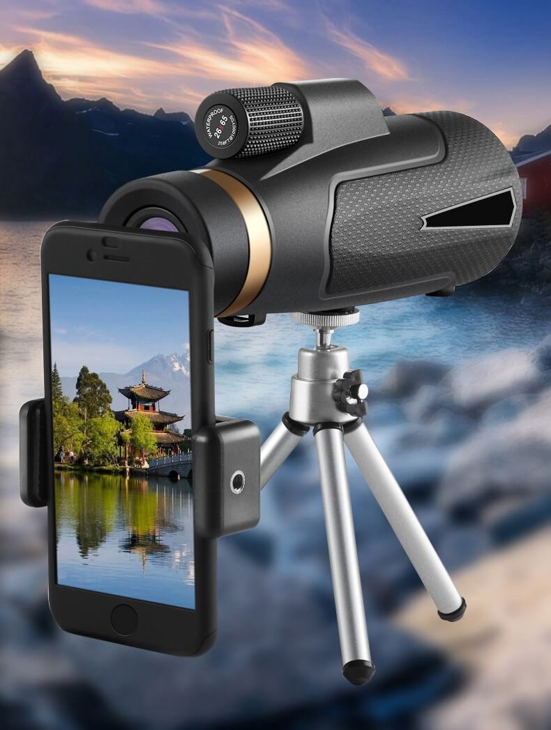 monokular luneta 12x 50mm 12x50 bak-4 fmc