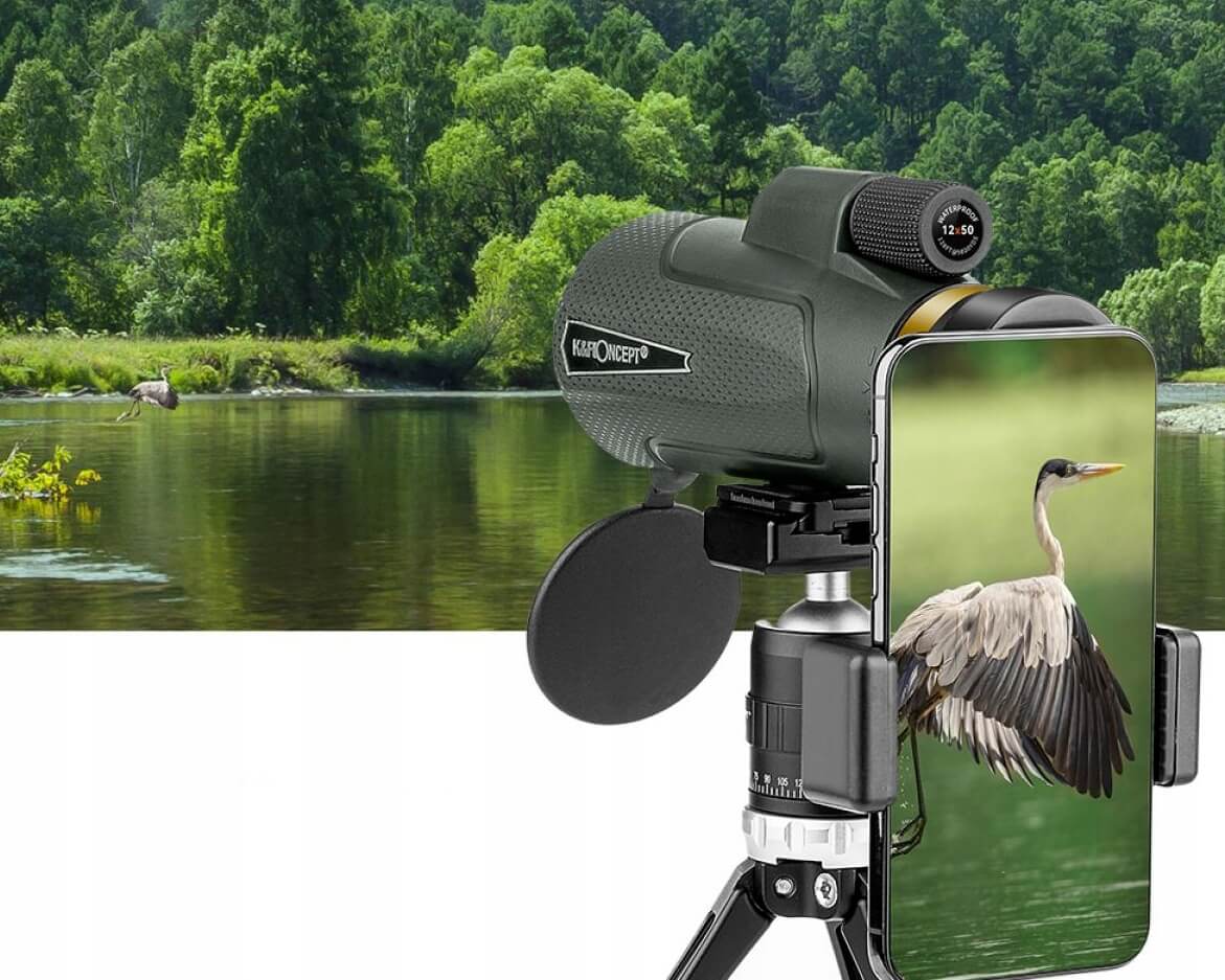 monokular luneta 12x 50mm 12x50 bak-4 fmc